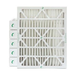 Glasfloss ZL 16x20x4 MERV 10 (FPR 7) Pleated HVAC Air Filters. Case of 6