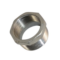 1.5″ male to 1.25″ NPT female HEX Reducing bush adapter Pipe Fitting Stainless