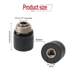 Shinelan 4266270420 Keyless Drill Chuck for Milwaukee 42662706 42661006 42662…