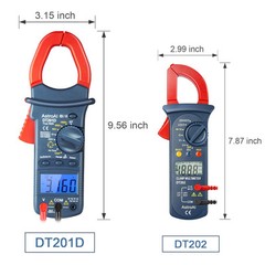 AstroAI 2000 Counts Electric Circuit Testing Clamp Meter Digital Multimeter
