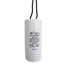 YATAI CBB60 Capacitor 60Uf 300V AC, 2-Wire Motor Run Capacitor, 50/60Hz