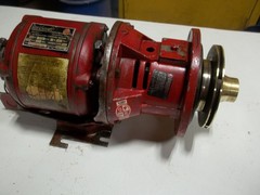 Bell & Gossett 1/4 HP 115V 3A 1PH AC Motor Model 230-6-BA Brass impellor