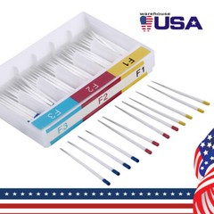 Dental Gutta Percha Points Absorbent Paper Points Endodontic Root Canal F1 F2 F3
