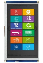 7 inch 1024×600 HMI Intelligent Smart UART SPI Touch IPS TFT LCD Display