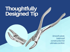 Dental Tooth Extracting Forceps for Incisors Canines Premolars and Molars Upper