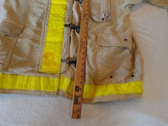 Vintage 1991 Body Guard Turnout Coat Fireman Jacket Lobster Clasp Reflective