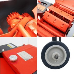 6-Blade Hay Cutter Pulverizer Farm Grass Straw Crusher 500-1000kg/h 2.2KW 220V