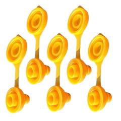 5PCS Yellow Ventilation Caps For Gas Cans 8mm Universal Fuel Jug Replacement