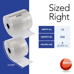 Heavy-Duty Lay Flat Poly Tubing – 4 Mil, 500ft Food-Grade Packaging Solution