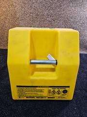 Monster Motion Safety Checkers MC3011 Heavy-Duty Wheel Chock 16 In H Urethane