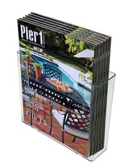 7.5″W Flyer Rack Booklet Holder Wall or Countertop Display