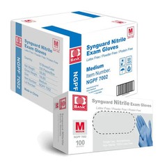 1000pcs Disposable Synguard Nitrile Exam Gloves Medical Gloves Latex Powder Free