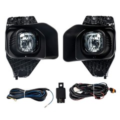 Front Bumper Fog Light for 2011-2016 F250 F350 F450 F550 with Harness Smoky Lens