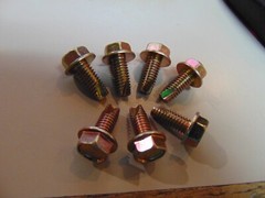 5/16-18 X 3/4 Thread Cutting Screw bolt Hex Flange Steel Self Tap (100 pieces)