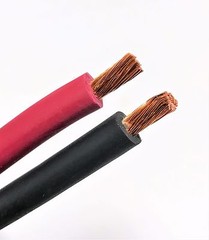 150′ FT 8 AWG GAUGE WELDING & BATTERY CABLE 75′ RED & 75′ BLACK USA COPPER