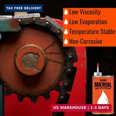 Kroil Microil Precision Lubricant – Low Viscosity Drip Oil – Anti-Rust Lubricant