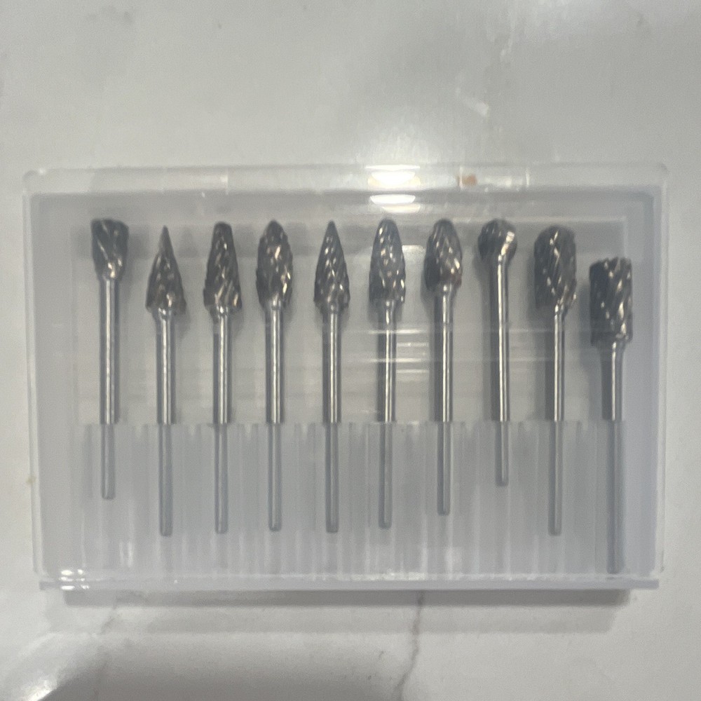 Marathon Acrylic Bur Set, Carbide Heads, FG Friction Grip, Dental Lab
