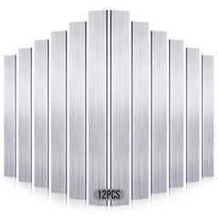 6061 Aluminum Flat Bar 1/8″ x 1″ x 12″ – 6 Pieces – General Purpose