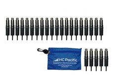 25 each CHD 3/32 Heavy Duty Cleco Fasteners (Made in USA) & Pouch