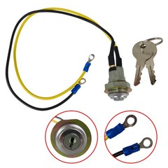 Ignition Key Switch w/2 Keys Fits Ford 2N 8N 9N NAA Jubilee 900 Tractors 8N3679C