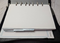 Franklin Covey 365 7 Ring Planner Binder Zip Around 10 X 8 Faux Leather Filled