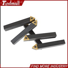 Findmall 5Pcs 1/2″ Indexable Carbide Insert Turning Tooling Bit Holder For Lathe