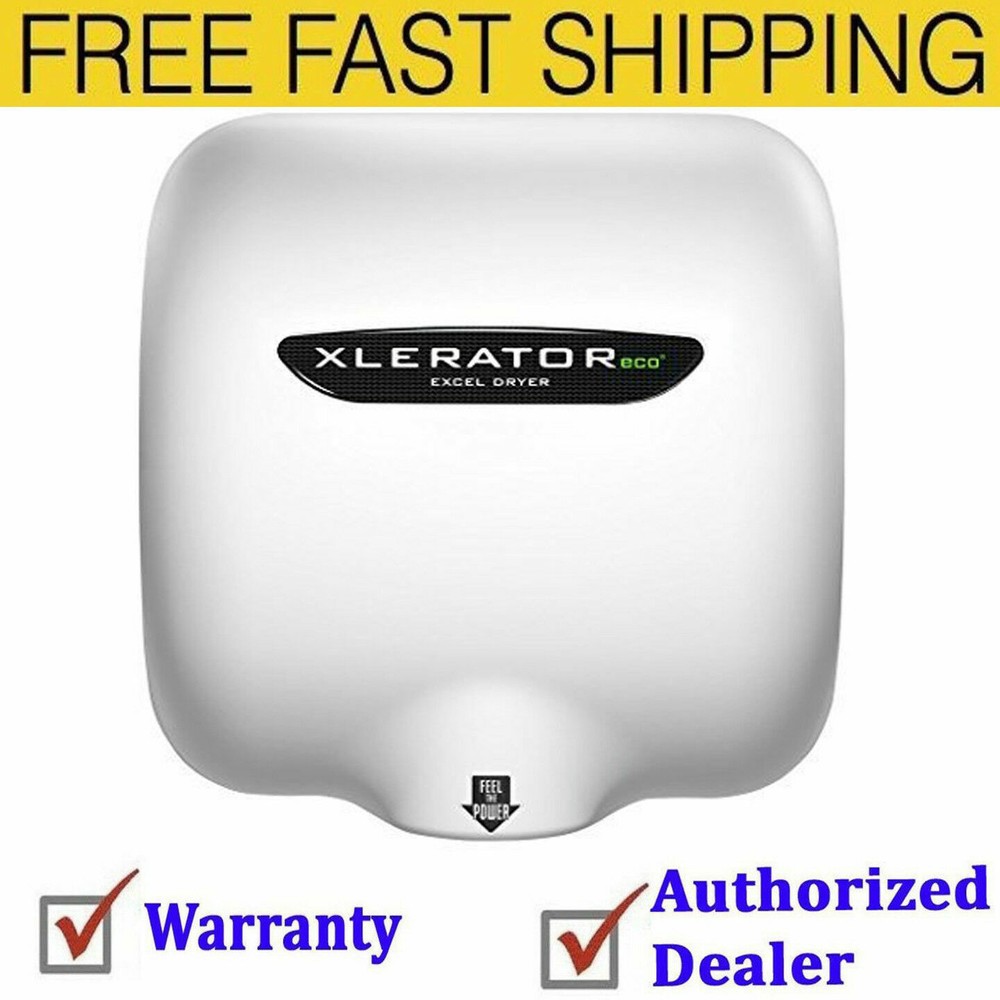 XLERATOReco XL-BW-ECO 110V/120V Excel Dryer White BMC with FedEx MAKE AN OFFER