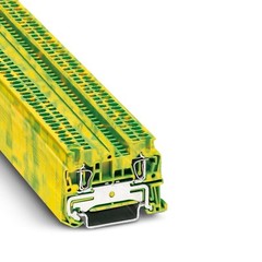 5pcs ST1.5 3031513 ST 1,5 -PE- Spring cage ground terminal block PHOENIX CONTACT