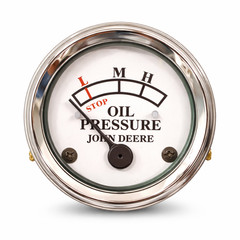 Tractor Oil Pressure, Ammeter, Temperature Gauge Set Replacement fits John Deere