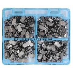 50 Sets Dental Orthodontic Buccal Tube 1st Molar U1L1 Roth 0.022 MIM Monoblock