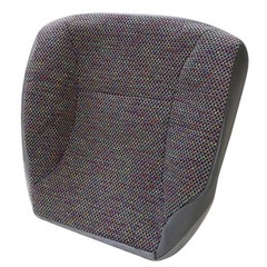 Passenger Side Bottom Cloth Seat Cover Mist Gray Dodge Ram 1998-2002