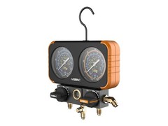 NAVAC N2A4B – Analog Manifold Gauge (Refrigerants R-454B, R-32, R-410A, R-22)