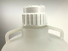 Nalgene 6.6 gal. (25L) Round LDPE Carboy with lid, handle, and spigot