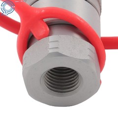 1/4 Inch Flat Face Hydraulic QD Female Coupler 1/4″ NPT No Air Inclusion