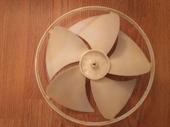 LG ac model: LW8017ERSM Condenser fan blade 11.81x 2.91 in shaft 5/16