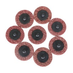 50 Pieces 2 Inch Surface Conditioning Discs Roll Lock Die Grinder Sanding Pads
