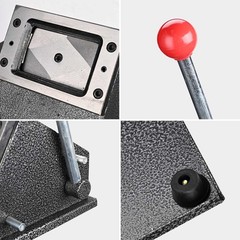 Yescom Round Corner Die Cutter Punch Heavy Duty Photo ID Credit Card Manual