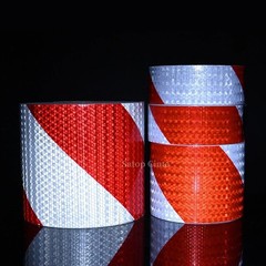 Conspicuity Tape DOT-C2 Approved Reflective Trailer Red White 5” 10’’x15’ 1 Roll