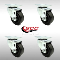 Albion Industries 04TM03041S Caster Replacement Set – Service Caster Brand