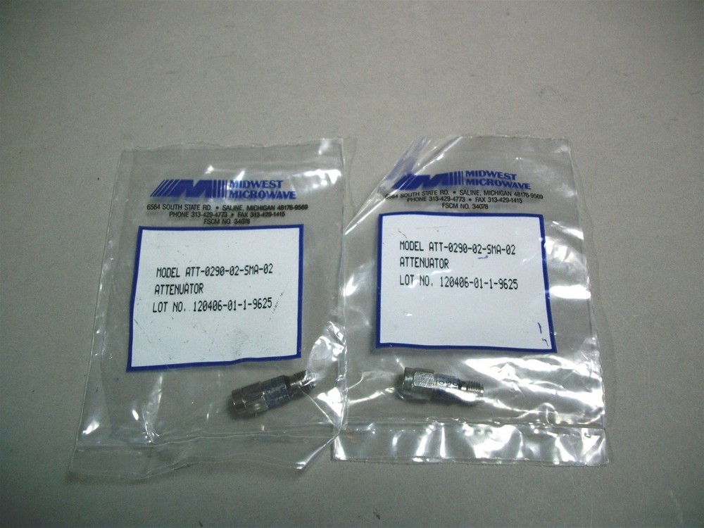 Midwest Microwave ATT-0290-03-038-02 Attenuator – New