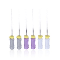 Vakker Dental Rotary Endo Files Stainless Steel C Files Root Canal 21/25mm