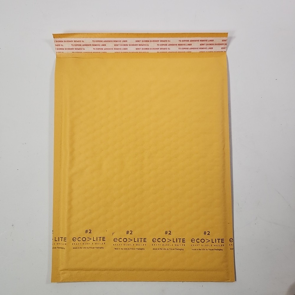 80 #2 8.5×12 Kraft Bubble Padded Envelopes Mailers Shipping Case 8.5″x12″ New