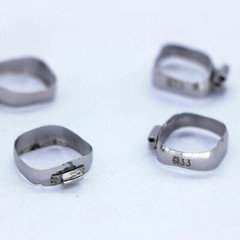 80Pcs Dental Orthodontic 16#-35 Bands with Buccal Tube 1st Molar MBT.022 U2/L1