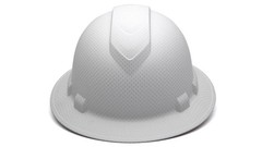 Ridgeline Full Brim ANSI Construction Safety Hard Hat 4 Point Ratchet Suspension