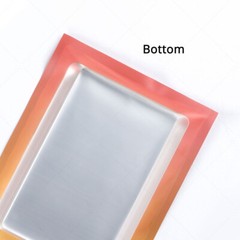 Multi-Color & Size Matte Foil Mylar Zip Lock Bag Pouch w/ Window & Tear Notches
