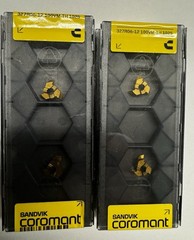 SANDVIK COROMANT Thread Milling Tip Insert: 327R0612100VMTH 1025, Carbide (2PK)