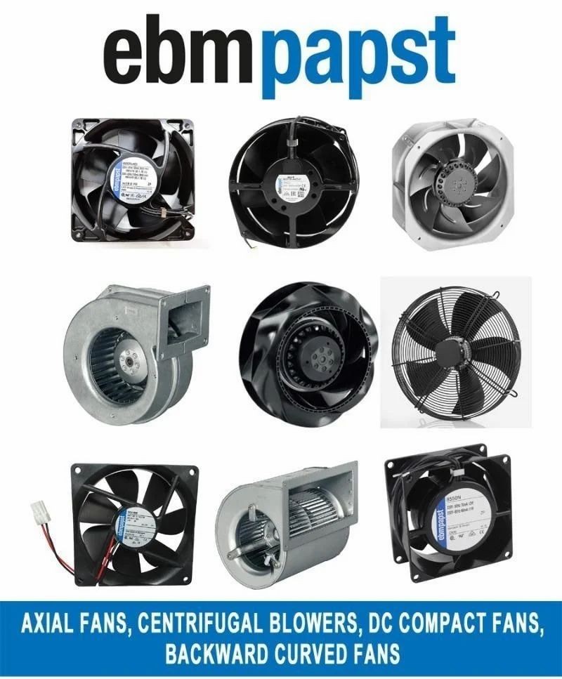 Ebmpapst RG125-19/56 230V 20/19W Radial Fan Elevator accessories Kone Host