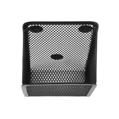 Magnetic Pencil Holder,Mesh Stainless Steel Pen Basket, Metal Writing Utensil St