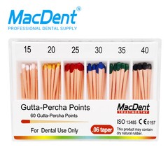 MacDent Dental Gutta Percha Points Absorbent Paper Points Endodontic Root Canal