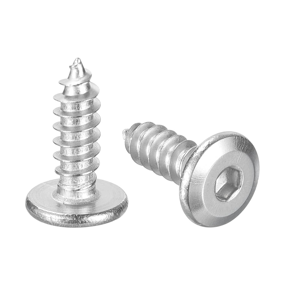 M3 X 25Mm (25 Pack) Flat round Socket Head Screws, Stainless Steel Self Tapping
